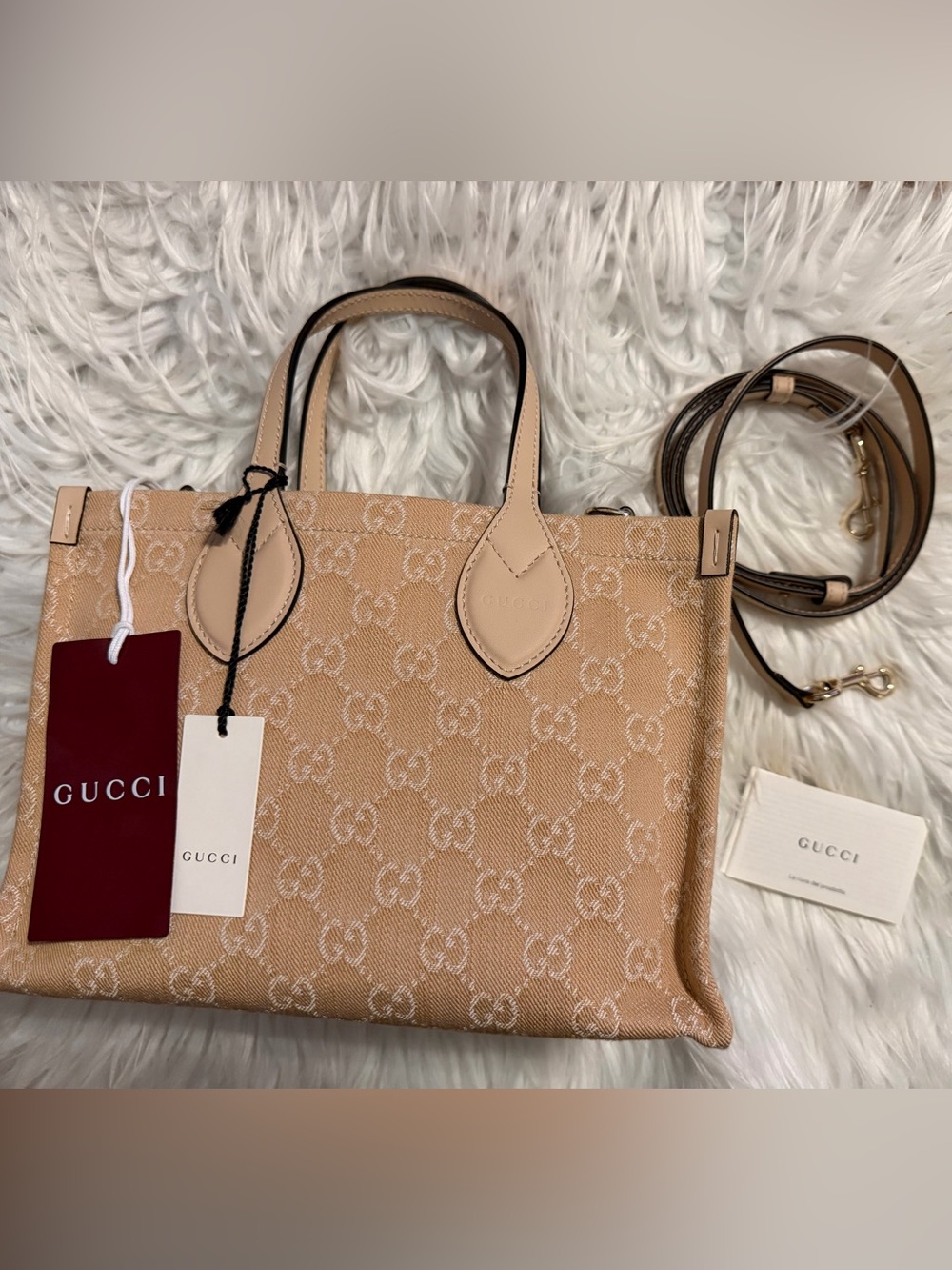 GUCCI OPHIDIA MEDIUM TOTE BAG